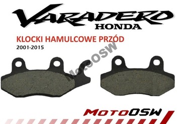 Honda Varadero 125 XL klocki hamulcowe przód NOWE