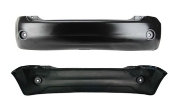 ZDERZAK TYLNY FORD FIESTA MK6 FL 2006-2008 GRUNT.