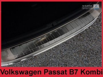 VW PASSAT B7 VARIANT Накладка на задний бампер