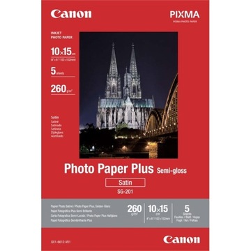 Canon Semi-Gloss Photo 10x15cm 50ark 260g Satin !