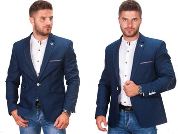 Marynarka z łatami Corda typu jeans fashionmen2 rozm. 54