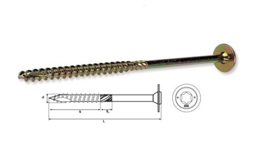 ВИНТЫ КРОВЕЛЬНЫЕ RUSING SCREW 8 x 160мм 50шт.