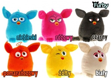 HASBRO БЕЛЫЙ ПЛЮШ FURBY 15см МАСКОТ-ПЛЮШ