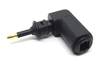 ADAPTER OPTYCZNY WT. JACK /GN.TOSLINK KĄTOWY