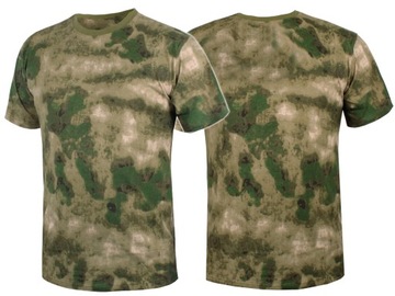 T-SHIRT MĘSKI KOSZULKA POD MUNDUR BAWEŁNIANA TEXAR KAMUFLAŻ FG-CAM M