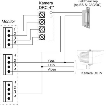 Видеодомофон COMMAX CDV-70U БЕЛЫЙ 230В AC