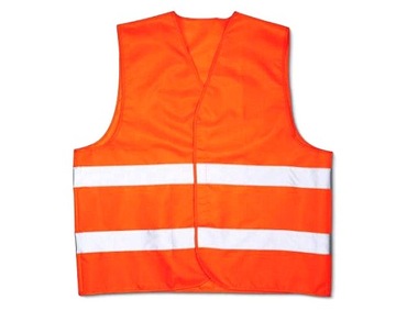 Kamizelka ODBLASKOWA OSTRZEGAWCZA DROGOWA CE