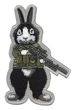 Naszywka na rzep TACTICAL BUNNY MORALE PATCH