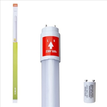 Świetlówka LED 10W=18W T8 60cm BIAŁA 4000K 3l gw.