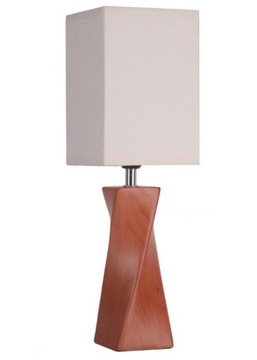 Lampa lampka CERAMICZNA nocna stołowa abażur 2977