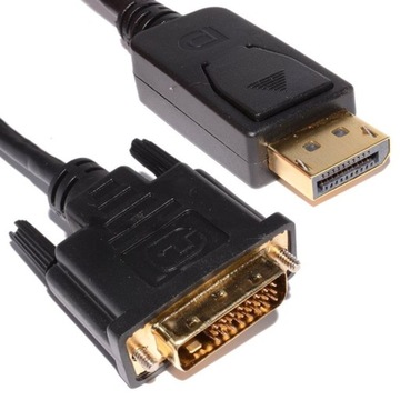 Кабель DisplayPort-DVI DP длиной 1,8 м