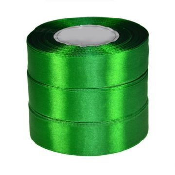 TASIEMKA Wstążka satynowe 38 mm ZIELONY 8086 32m