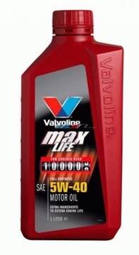 VALVOLINE MAX LIFE 5W40 1L TANIE FILTRY