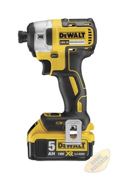 DeWalt BEZSZCZOTKOWA wkrętarka + zakrętarka 18V akumulatorowa na baterie