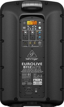 B112MP3 EUROLIVE активная акустическая колонка на 12 MP3 с беспроводной опцией Behringer