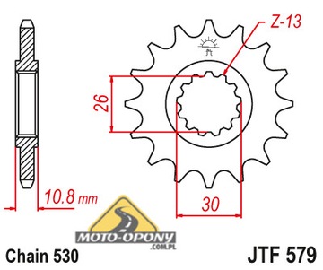 Комплект привода Yamaha FZ1 06-12 Fazer 1000 DiD