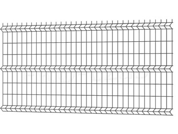 Panel ogrodzeniowy 153 x 250 cm ocynk, drut 4 mm