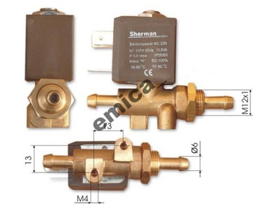 Elektrozawór CO2 argon AC24V mig mag zawór