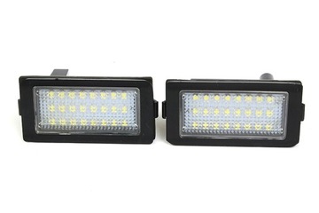 BMW 7 E38 PODŚWIETLENIE LED TABLICY REJESTRACJA