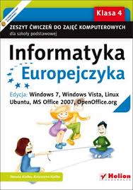 Informatyka europejczyka kl. 4 zeszyt ćw Windows 7