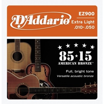 Струны для акустической гитары - D'addario EZ900 10-50