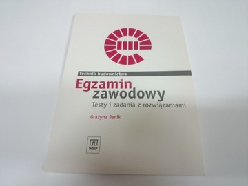 TECHNIK BUDOWNICTWA EGZAMIN ZAWODOWY WSiP U694
