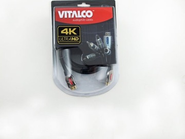 kabel przewód ultra HDMI 4K ver. 2.0 VITALCO 1,5m