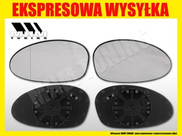 ВСТАВКА В ЗЕРКАЛО BMW 1 E81 E82 E87 E88 04 M3 E46 KPL