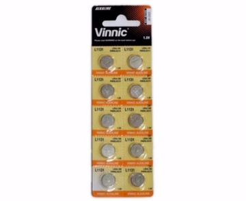 50x Bateria VINNIC L1131 LR54 AG10 389 LR1130