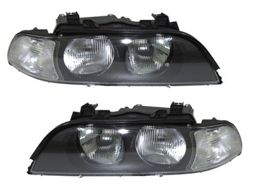 фото ориг. №1, New headlights front headlights bmw 5 e39 96-00 right+ left