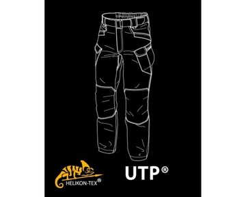 Spodnie wojskowe bojówki Helikon UTP PolyCotton Rip-Stop - Coyote L XLong