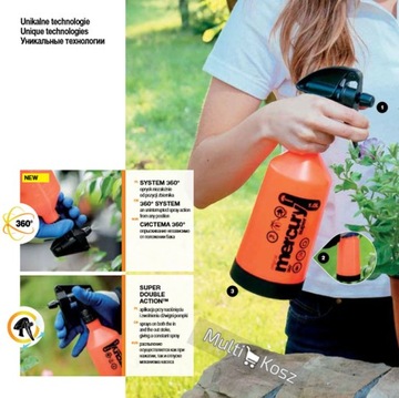 KWAZAR Ручной опрыскиватель MERCURY V. 1,0л