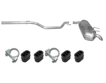 OPEL VECTRA C 1.9 CDTi 74-88-110kW (2004-6/2009) KOMBI RURA TŁUMIK KOŃCOWY
