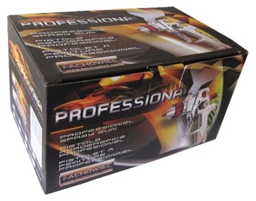 Pistolet lakierniczy PROFESSIONAL HP dysza 1,3 mm górny zbiornik 600 ml
