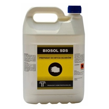 СИЛА МОЮЩАЯ ЖИДКОСТЬ ДЛЯ ДВИГАТЕЛЯ BIOSOL SDS 5L