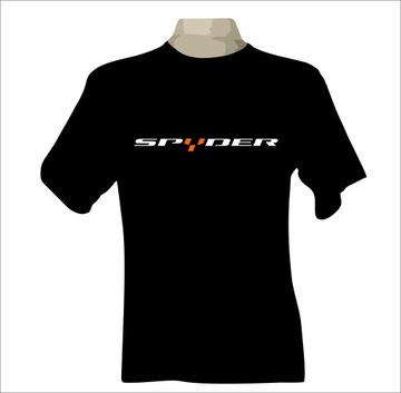 T-shirt koszulka motocyklowa z nadrukiem Can-Am SPYDER
