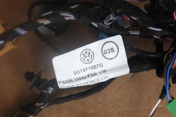 ЖГУТ ПРОВОДОВ ДВЕРИ ПЕРЕДНИЙ ЛЕВ VW PASSAT B8 3G1971557G