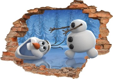Наклейки FROZEN Frozen Elsa 3D 130x90см
