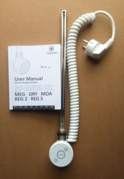 Нагреватель TERMA DRY 400W WHITE для лестничного радиатора