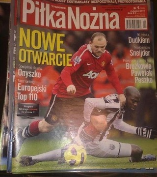 PIŁKA NOŻNA 2011 52 numery + PN+ 2011 9 numerów