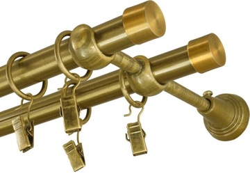 KARNISZE UNO KARNISZ METAL PODWÓJNY 19 / 260