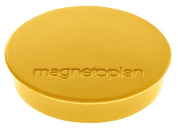 Magnetoplan Magnesy Discofix Standard 10szt żółty