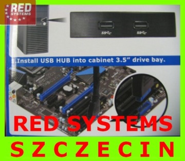Щецин Передняя часть Внутренняя передняя панель 2x USB 3.0
