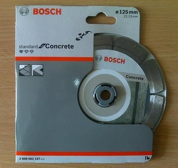 Алмазный пильный диск BOSCH 125 мм по бетону