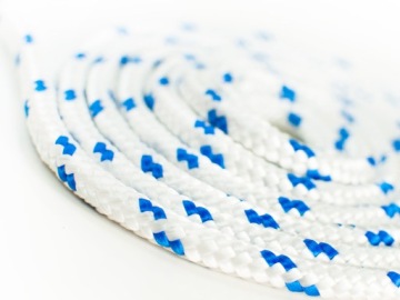 Полипропиленовая веревка 18 мм Плетеная веревка Универсальная парусная БЕЛАЯ 60 м