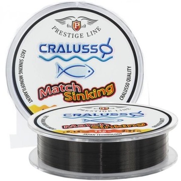 Cralusso żyłka Match Sinking 150m 0,18mm-3,31kg