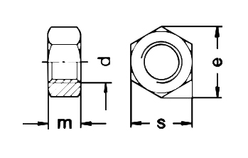 Гайки Гайка М2, черная, 10 шт. набор окисления