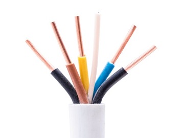 PRZEWÓD KABEL ELEKTRYCZNY OKRĄGŁY YDY 5x2,5 750V 1m