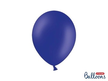 Balony pastelowe granatowe 27 cm, 10 szt