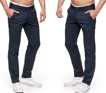 SPODNIE MĘSKIE CHINOS STANLEY - 411/056 -102cm/L32